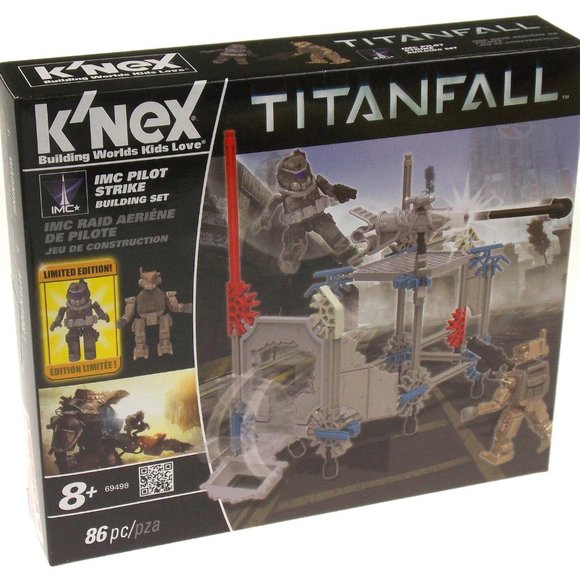 K'nex Toys Knex Titanfall Imc Pilot Strike Building Set 69498 Knex